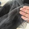 Soft Mesh Tulle Lace Fabric 150x100cm White Black Pink Gauze for DIY Dress Headdress Costume Party Decorative Home Sewing Supply