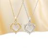 Heart-Shaped Zirconia Pendant Necklace – A Luxurious, Fashionable Accessory