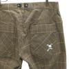 OAKLEY Check Pattern Long pants W33 Brown Men's Used