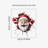Christmas Toilet Sticker Merry Christmas Decoration Santa Claus Bathroom Sticker Home Toilet Decoration 2026 New Year Gift Fun
