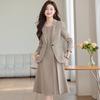 Suit Suit Women's  Spring and Autumn Fashion Temperament High-end Professional Suit Formal Suit Dress Two-piece Set