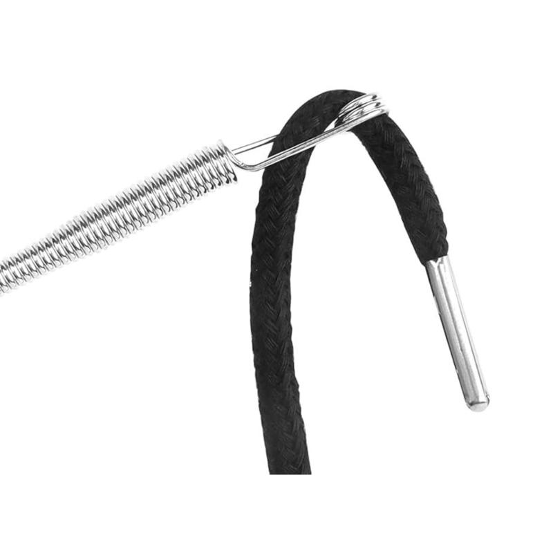 12pcs Drawstring Cord And Easy Threader Tool Kits For Sweatpants Hoodies Coat Swim Trunks Drawstring Rope Replacement