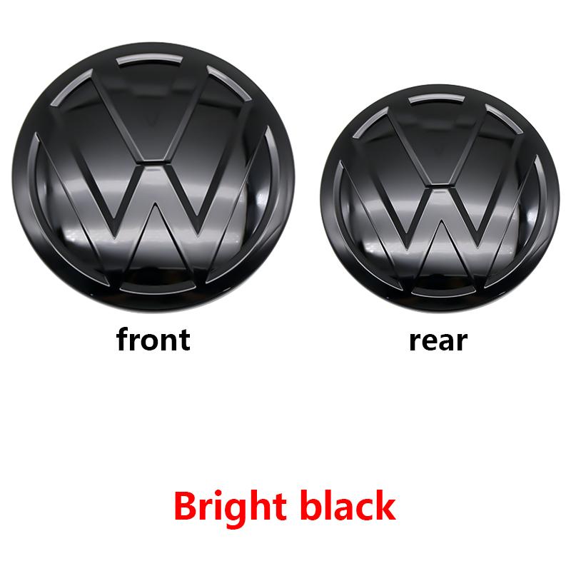 ABCD1 Volkswagen VW Front Grille Rear Trunk Emblem Badge Lid Cover Logo Decoration Sticker For Tiguan 2017 2018 2019 2020 Accessories