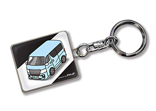 

MKJP Custom Keychain Nissan Caravan Rider VW6E26 Late Model Base: Черный цвет автомобиля: Светло-синий