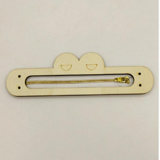 Hand-Painted DIY Busy Board: Educational Wooden Gears & Clock Ornament for Teaching and Decoration