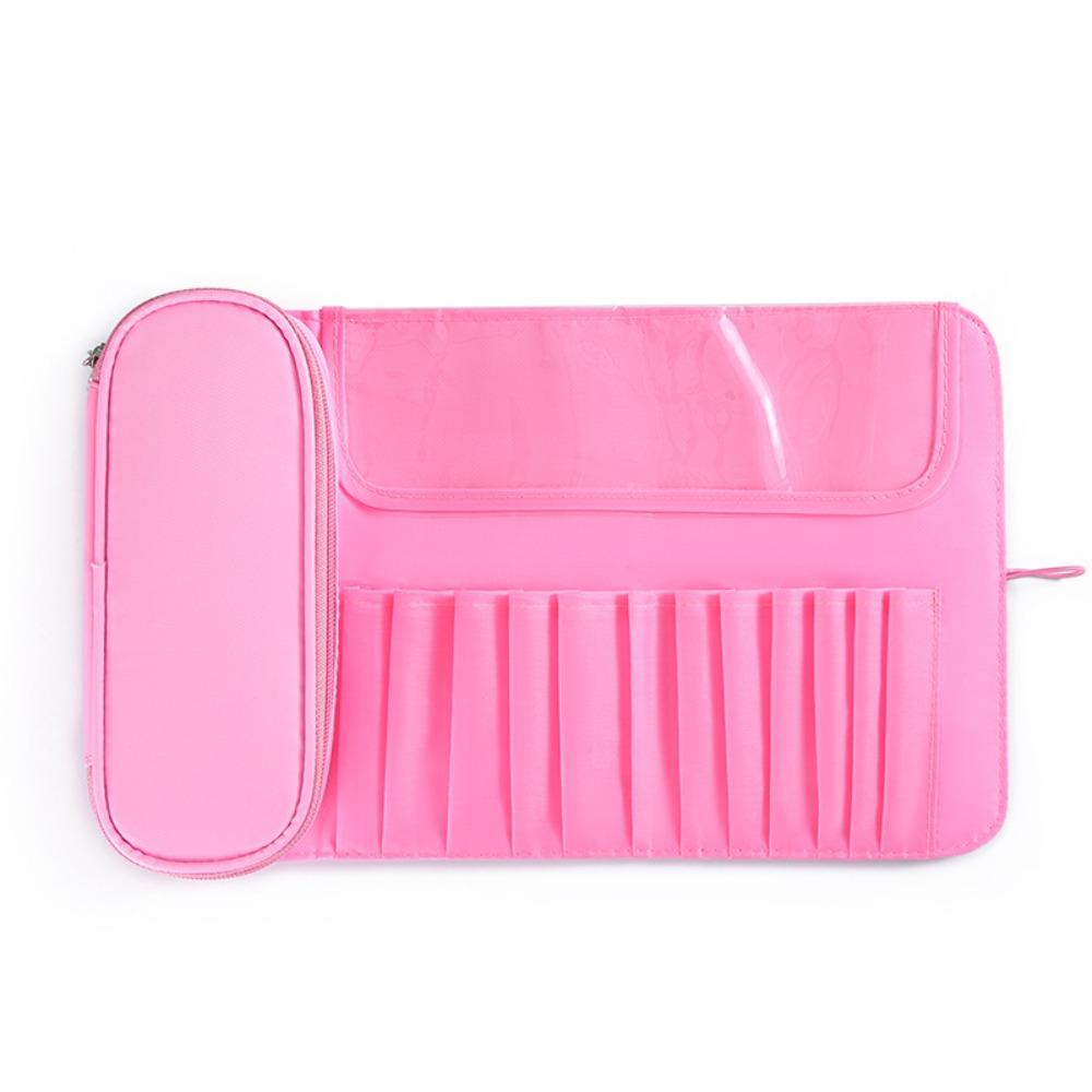 Rolling Bags Makeup Brush Bag Dust-proof Nylon Makeup Case Makeup Brush Holder  Travel