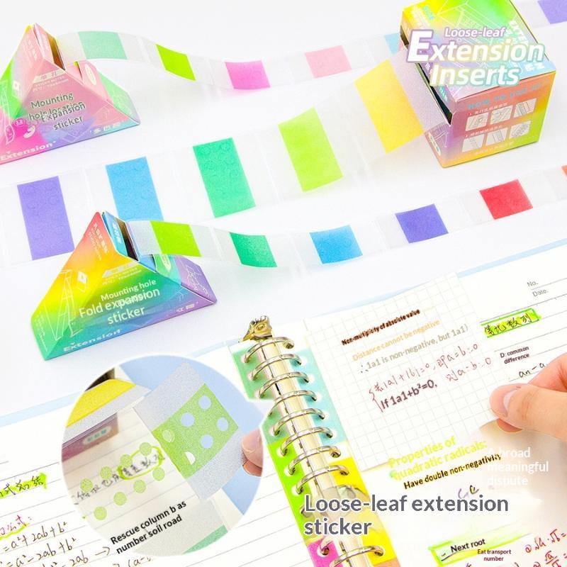 Pearl Loose Leaf Hole Guard Stickers Self-Adhesive Waterproof Perfect for Planner Scrapbooking Binder Notebook School Office Use