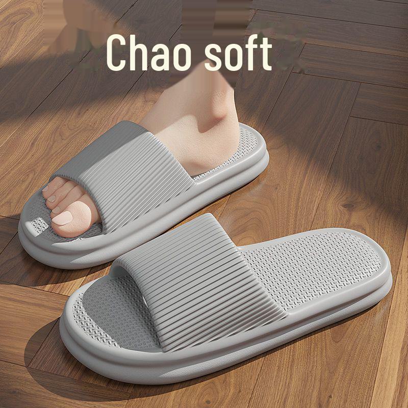 Men's and Women's Summer Non-Slip Indoor/Outdoor EVA Bathroom Slippers with Free Shipping