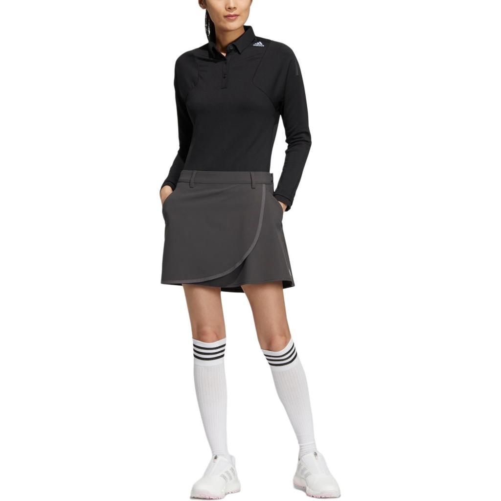 (WMNS) Adidas WIND.RDY Stretch Flared Skirt Asia Sizing 'Black' Women's HG1735