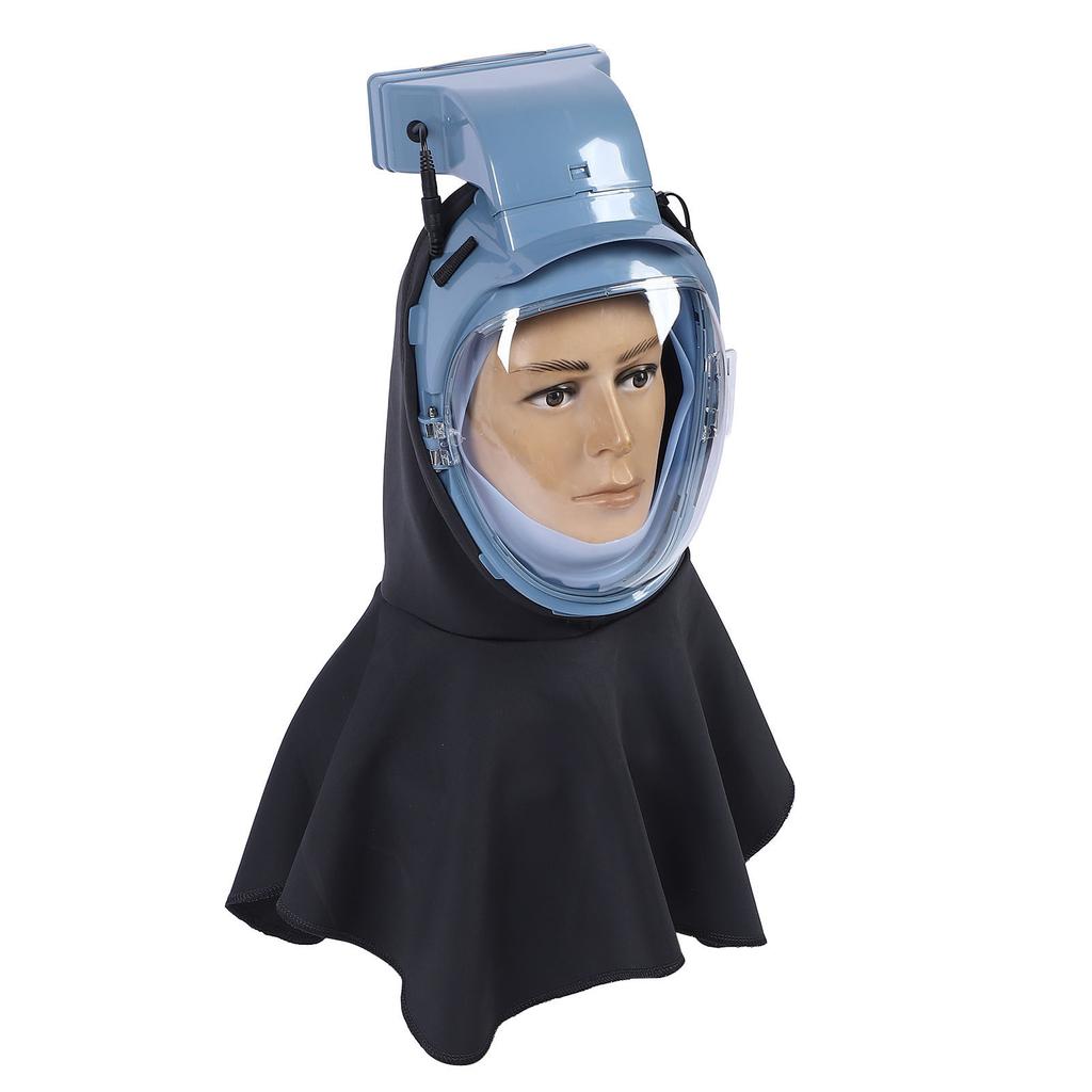 Elektrische Luftzufuhr Staubhaube Effiziente Belüftung Beschlagfreie Linse Industrielle Staubdichte Kappe mit