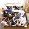 3D Anime Attack On Titan AOT Printed Bed Set Duvet Cover Pillowcase Bedding Set Bed Linen Sheet Quilt Cover Full Queen King Size