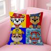 Cushion Cover Car Throw Pillow Case For Sofa Car Christmas Gift Anime P-P-Paw Patrol