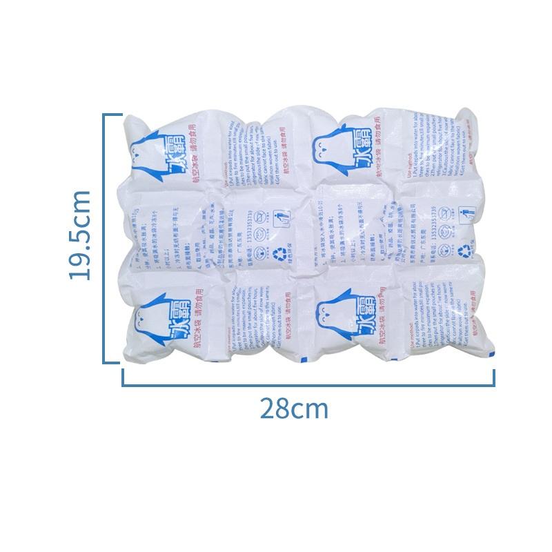 Absorbent Ice Packs Reusable Self Priming Ice Icing Packs Cold Compressed Beverages Chilled Food Preservation Gel Dry Ice Packs
