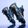 Football Shoes Children's Broken Nail Shoes Primary and Secondary School Students Rotary Buckle Spikes Professional Non-slip Grass Competition Trainin