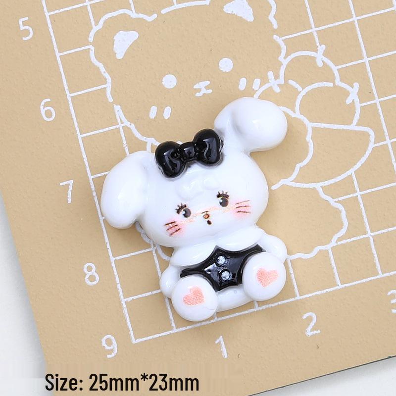 Kawaii Animal Cartoon Resin Shoe Buckle & DIY Jewelry Hair Clip Accessories