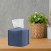 Creative Tissue Box Holder Leather for Bedroom Dressers