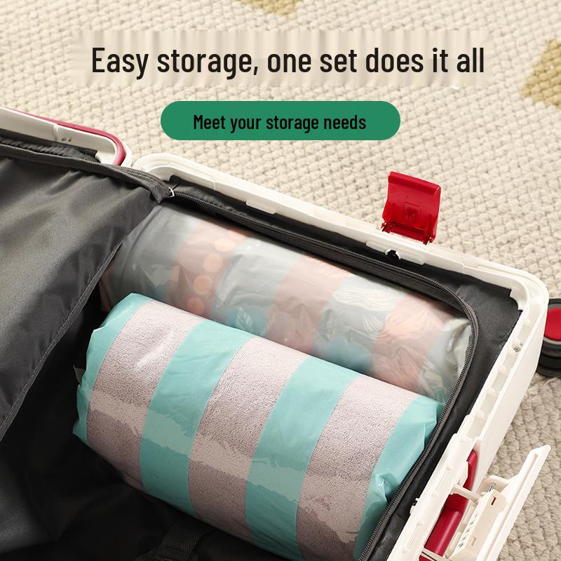 Large Vacuum Compression Storage Bag for Clothes and Quilts