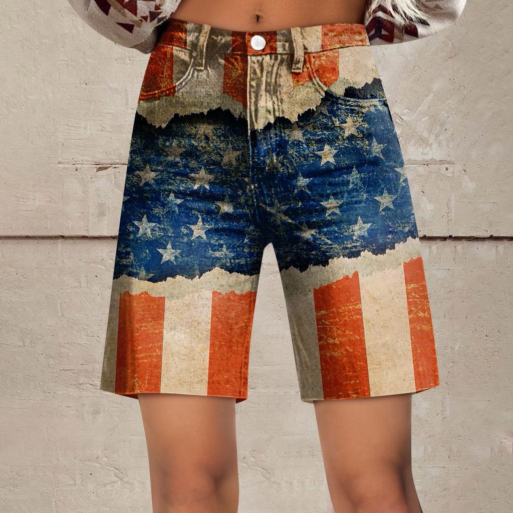 Pantalon Décontracté Mode Femme Pantalon Jambe Large Shorts