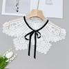 Hollow Shirt Collar Detachable Embroidery Faux Collar Female Clothes Accessories