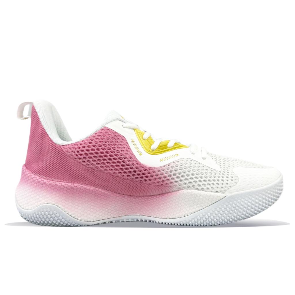 Under Armour Curry Splash 3 Slip Resistant Abrasion Resistant Low top Basketball Shoes Men's White Pink 3026275-101(Team40-)