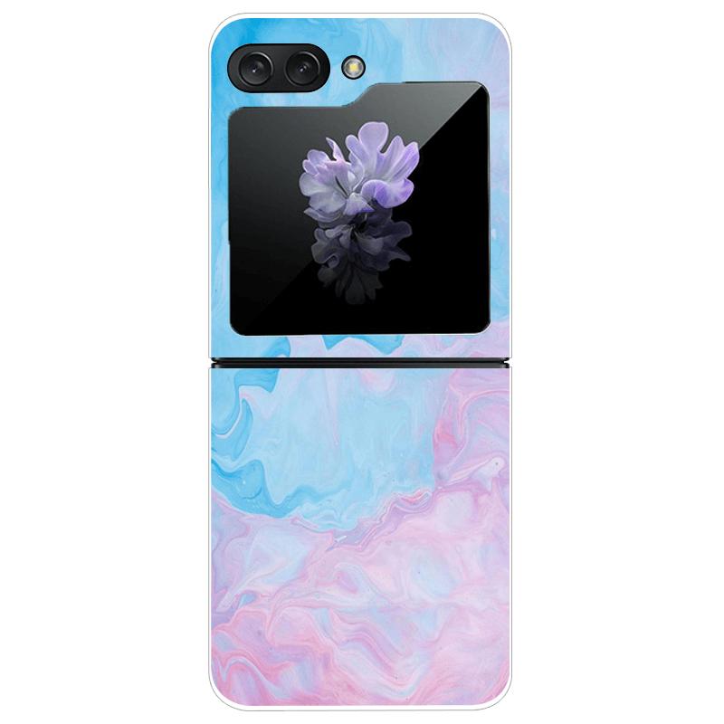 For Samsung Z Flip7 Hard Case ZFlip7 5G Transparent PC Phone Cases For Galaxy Z Flip 7 Fashion Cartoon Clear Protective Fundas