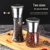 Yuzuro Stainless Steel Manual Pepper & Salt Grinder