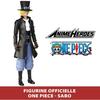 Figurine Anime Heroes - BANDAI - One Piece Sabo 17 cm - 16 points d'articulation