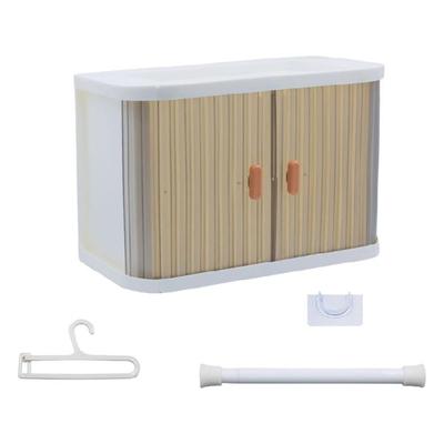 MultiPurpose Foldable Storage Cabinet For Doll Clothes Accessories Cosmetic Jewelry With Organization Rod and Hangers