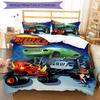 3pcs Truck Bedding Set Duvet Cover Closure Includes 1 Duvet Cover & 2 Pillowcases, Soft and Comfortable for All Seasons.