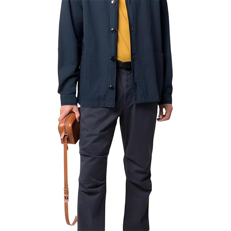 Polo Ralph Lauren SS22 Solid Color Elastic Straight Leg Casual Pants Men Pants Blue 710854194-002