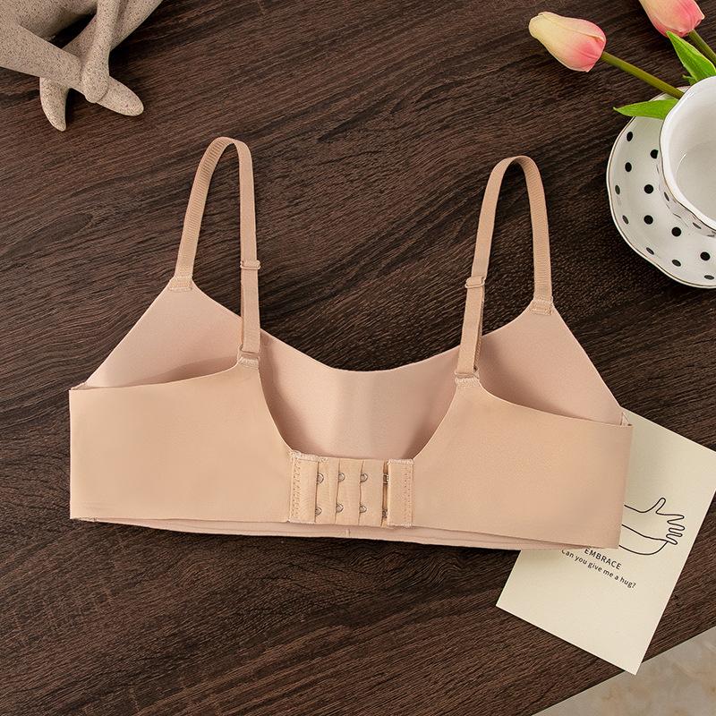 smooth surface, no steel ring, one-piece thin cup, comfortable gathering, upper support, anti-sagging bra cover, foreign trade