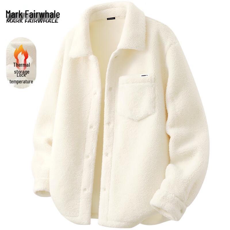 

Mark Fairwhale Men s Fleece Lapel Jacket 2XL
