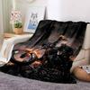 Motorcycle Night Flannel Blanket Throw Blanket Soft Warm Sofa Bed Camping Home Decor Unique Christmas Gift C9261696