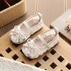Princess Mesh Sandals - Soft Sole, Spring/Summer 2026, Coco-Style Korean Loafers for Kids