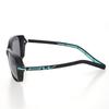 Polarized Sunglasses Matte X Emerald SMOKE [Bunnywalk] BW-030 BW-0304F Black/Black