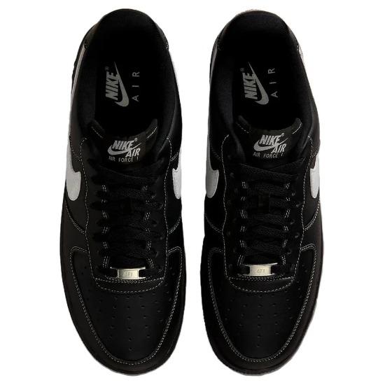 Nike Air Force 1 Low Top Skateboard Shoes Unisex Black HQ2037-006