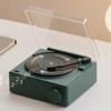 Record Player Bluetooth Speaker 3 Modes HiFi Stereo Sound Portable Wireless Turntable Speaker Alarm 