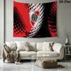 River Plate Wall Tapestry Aesthetic Wall Hanging Printed Fabric Blanket Decorative Tapestries for Bedroom Living Room Home Decor