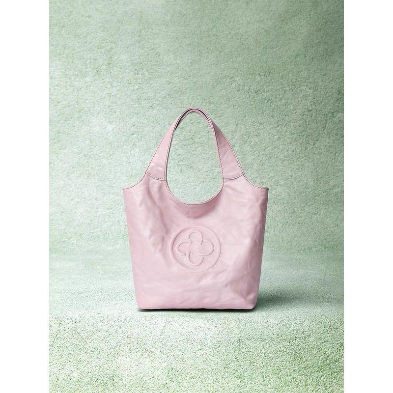 

Cassile Cassile Small Vegetable Basket Bag Bucket Bag Pink 2025 New High Sense Pleat Messenger Bag Women Sakura Powder