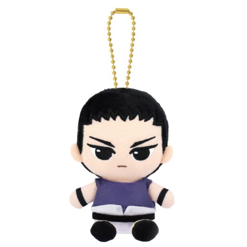 Mobile Suit Gundam Wing Zhang Wufei Chibi Plush Sitting Mascot