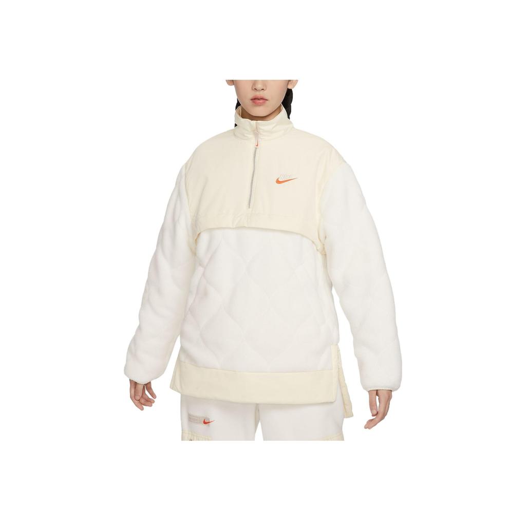 New Nike Puffer Jacket Women's Coconut Milk FB8688-113