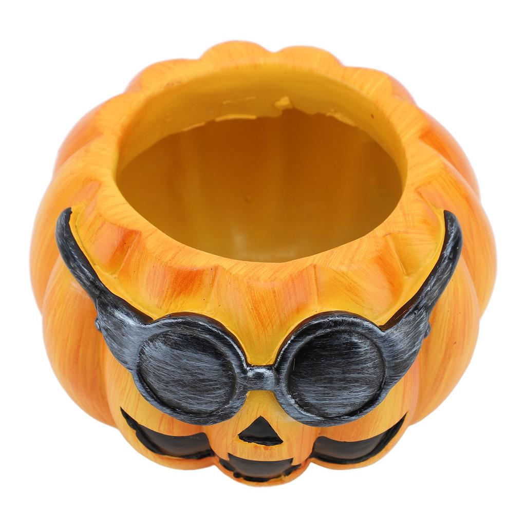 Harts Pumpa Planteringskruka Suckulent Planteringskruka Söt Pumpa Ansikte Planteringskruka Orange Pumpa Vas för