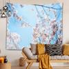 Home Decoration Printing Tapestry Beautiful Cherry Blossom Series Printing Tapestry Home Decoration Holiday Decorations
