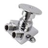 Foot Pedal Valve Copper Touchless Foot Pedal Water Valve Set for Basin Water Tap Bathroom Basin