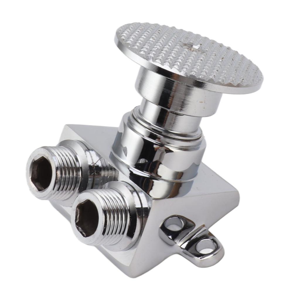 Foot Pedal Valve Copper Touchless Foot Pedal Water Valve Set for Basin Water Tap Bathroom Basin
