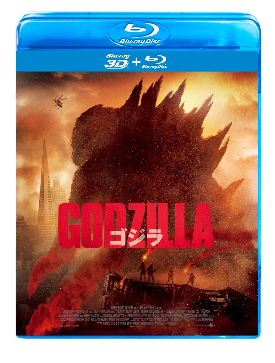 

Ґодзілла 2014 3D та 2D Blu-ray набір з 3 штук
