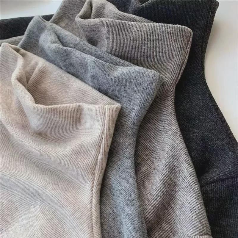 2024 Women's Western-Style Brushed Half-High Collar Long-Sleeve Top - Autumn Winter Trend