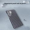 For Samsung Galaxy S24 Ultra Case Ultra Thin Aramid Fiber Honeycomb Texture Phone Cover