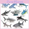 Mini Set di Modelli di Animali Marini Figure Realistiche in PVC Include Sardina Squalo e Pesce Spada Collezione da 10 Pezzi
