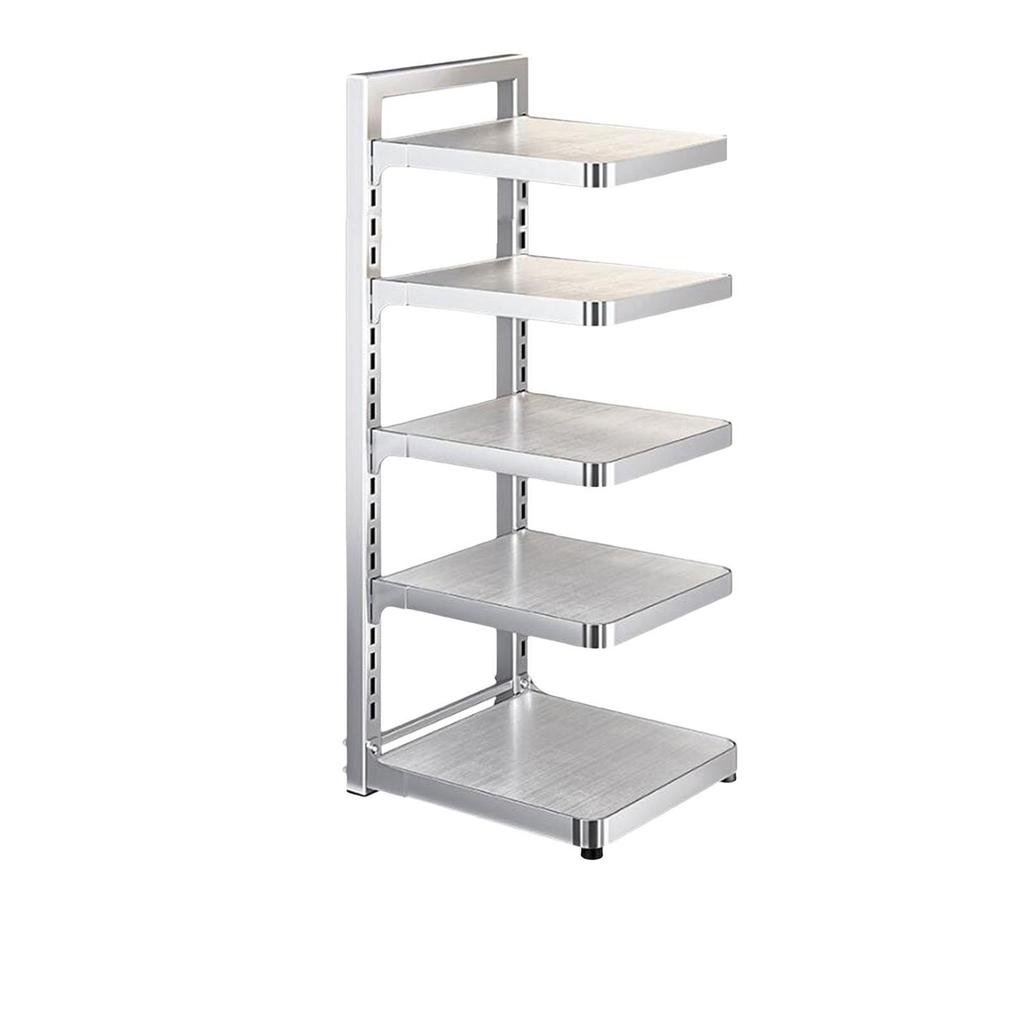Pot Pan Rack Pots and Pans Organizer for Cabinet Countertop Home Accessories 5 Tier